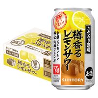 レモンサワー チューハイ 酎ハイ こだわり酒場 樽香るレモンサワー 350ml 1ケース（24本）