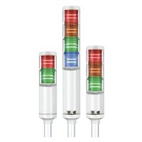 Qlight 積層信号灯 QTC50L-5-24-WRBRG 1台（直送品）