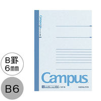 コクヨ　キャンパスノート　B6　B罫6mm　40枚　1冊　ノ-211B（わけあり品）