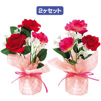 アルファ ローズアレンジペアラッピング TE7-1220 1セット（直送品）