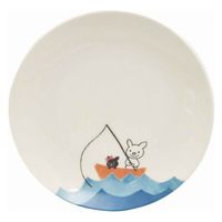 逸品社 プレート 16cm LuckyPig giggle ラッキーピッグ ギグル 皿 食器 洋食器 ケーキ皿 陶磁器 日本製 うみ（直送品）