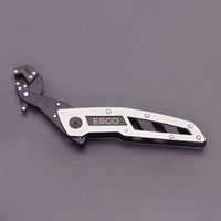 エスコ 6ー11mm ポケットレンチ(クイックアジャスト) EA531PK-1 1セット(5丁)（直送品）