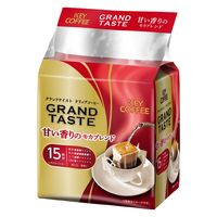 【ドリップコーヒー】キーコーヒー ドリップバッグ グランドテイスト 甘い香りのモカブレンド 1パック（15袋入）