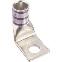 PANDUIT 銅製圧縮端子 1穴 電線サイズ AWG4/0 取付穴サイズ 168mm バレル角度 90度 LCAX4/0ー58FーX（直送品）