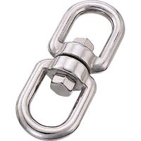 水本機械製作所 水本 ステンレス スイベル 線径5mm長さ59mm A-283 1個 113-3031（直送品）