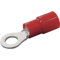 ニチフ端子工業 ニチフ 環境配慮形絶縁被覆付圧着端子 R形(100P) TMEX 1.25-3.5-BLK 1パック(100個)（直送品）