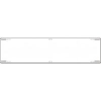 つくし工房 つくし SCボード製吊下標識 ー白無地ー 483-W 1枚 185-2604（直送品）