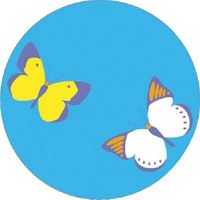 つくし工房 つくし たのし~る[こんちゅう1] もんきちょう... KS-23 1枚 184-3304（直送品）