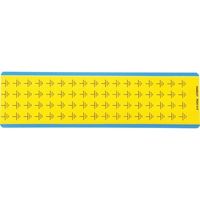 PANDUIT 電気シンボルカードビニルクロス 黒/黄 68マーカー/カード 10カード/パッケージ PESCーHーE（直送品）