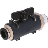 日本ピスコ ピスコ ボールバルブ 60シリーズ ストレート BVC601003 1個 809-5472（直送品）