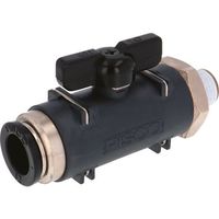 日本ピスコ PISCO ボールバルブ 60シリーズ ストレート BVC601202 1個 809-5474（直送品）