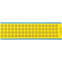 PANDUIT 電気シンボルカード黒/黄 68マーカー/カード 10カード/パッケージ PESCーHーEC 1セット(50枚:10枚×5袋)（直送品）