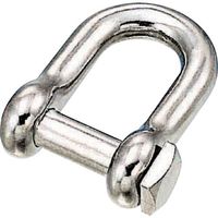 水本機械製作所 水本 角頭シャックル 呼び8mm A-231 1個 316-3534（直送品）