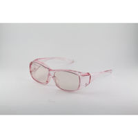 ヒューマンシップス 飛沫・紫外線対策防曇グラス ピンク a2308830 1個（直送品）