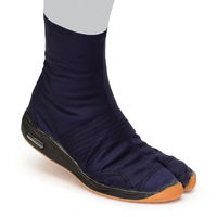 莊快堂 飛脚たび 小馳7枚 23cm M-33-7 紺 1足（直送品）