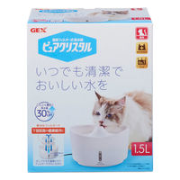 ジェックス（株）ＣＡ事業部 ピュアクリスタル　１．５Ｌ　猫用　ホワイト 4972547926609 1セット（2個入り）（直送品）