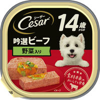 マースジャパン シーザー　１４歳　吟選ビーフ　玄米・野菜入り１００ｇ 4902397838210 1セット（48個入り）（直送品）