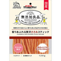 ドギーマンハヤシ（株）食品営業部 無添加良品　香りあふれる贅沢ささみスティック１２０ｇ 4976555825190 1セット（24個入り）（直送品）