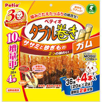（株）ペティオ ササミ＋チキンガムＭＯＧＵ砂ぎもハード　ダブル巻き　ガム３６本入 4903588126635 1セット（10個入り）（直送品）