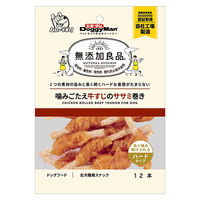 ドギーマンハヤシ（株）食品営業部 無添加良品　噛みごたえ牛すじのササミ巻き１２本 4976555825268 1セット（24個入り）（直送品）