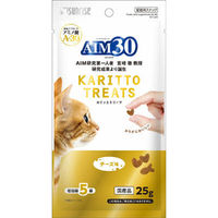 マルカン（サンライズ） ＡＩＭ３０　カリッとトリーツ　チーズ味２５ｇ 4973321943522 1セット（30個入り）（直送品）