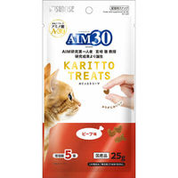 マルカン（サンライズ） ＡＩＭ３０　カリッとトリーツ　ビーフ味２５ｇ 4973321943546 1セット（24個入り）（直送品）