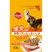 マースジャパン ペディグリー　成犬用元気な毎日サポート　旨みチキン＆緑黄色野菜入り２．２ｋｇ 4902397808077（直送品）