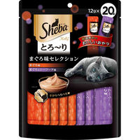 マースジャパン シーバ　とろーり　メルティ　まぐろ味セレクション１２ｇ×２０袋 4902397845133 1セット（10個入り）（直送品）