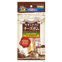 ドギーマンハヤシ（株）食品営業部 ヤギミルクのチーズガム　ハードタイプ　ツイスト　ＳＳ２本 4976555800647（直送品）