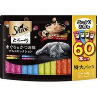 マースジャパン シーバ　とろーり　メルティ　まぐろ＆かつお味グルメセレクション１２ｇ×６０ 4902397859802（直送品）