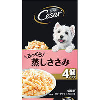 マースジャパン シーザー　ふっくら蒸しささみ７０ｇ×４ 4902397858706 1セット（18個入り）（直送品）