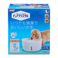 ジェックス（株）ＣＡ事業部 ピュアクリスタル　２．５Ｌ　犬用　ホワイト 4972547926593 1セット（3個入り）（直送品）