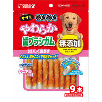 マルカン（サンライズ） ゴン太のササミ巻き巻き　やわらか歯ブラシガム　アパタイトカルシウム入り９本 4973321932984（直送品）