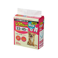 （株）ボンビアルコン しつけるシーツＷ消臭ＮＥＯレギュラー６０枚 4977082096633 1セット（4個入り）（直送品）