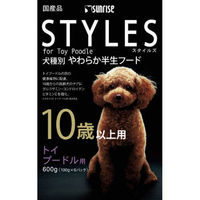 マルカン（サンライズ） スタイルズ　トイプードル用　１０歳以上用６００ｇ 4973321928123 1セット（8個入り）（直送品）