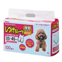 （株）ボンビアルコン しつけるシーツ薄型レギュラーサイズ１００枚入 4977082096916 1セット（4個入り）（直送品）