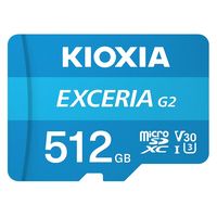 microSDカード 512GB V30 U3 C10 A1 KMU-B512G 1個 KIOXIA