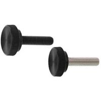 SUNCO サムスクリュー(全ネジ 丸型(黒13 4×10 (5本入) A0-00-4150-0040-0100-00-5 1パック(5本)（直送品）