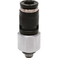 日本ピスコ PISCO ロータリジョイント ストレートチューブ6ネジM6X1 RC6M6 1個 809-5725（直送品）