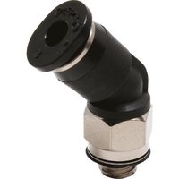 日本ピスコ ピスコ チューブフィッティングミニ 45°エルボ PLH3M5M 1セット(10個) 809-5568（直送品）