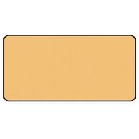 ユニット 配管ステッカー うすい黄無地(大) アルミ 80×150 10枚組 AS.4.30L 1組(10枚) 746-1585（直送品）