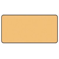 ユニット 配管ステッカー うすい黄無地(中) アルミ 60×120 10枚組 AS.4.30M 1組(10枚) 746-1593（直送品）