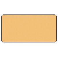 ユニット 配管ステッカー うすい黄無地(小) アルミ 40×80 10枚組 AS.4.30S 1組(10枚) 746-1607（直送品）