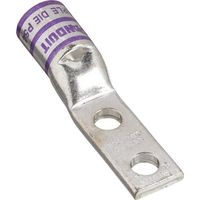 PANDUIT 銅製圧縮端子 2穴 幅細取付板 電線サイズ AWG4/0 取付穴サイズ 9.5mm LCDXN4/0ー38DーX（直送品）