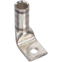 PANDUIT 銅製圧縮端子 1穴 撚り線電線サイズ AWG4 AWG3 単線電線サイズ AWG2 バレル角度 90度 LCA4ー10FーL（直送品）