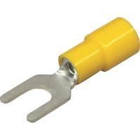 ニチフ端子工業 ニチフ 環境配慮形絶縁被覆付圧着端子 Y形(50P) TMEX 3.5Y-5 RED 1パック(50個) 226-3100（直送品）