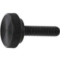 SUNCO ステンレス サムスクリュー 全ネジ 丸型 黒26