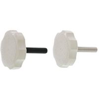 SUNCO ステンレス サムスクリュー 全ネジ 菊型