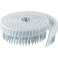 若井産業 WAKAI 斜めプラ連結釘 ステンレス リング 布目頭 白 2.3X50 318G50W 1セット(10巻) 385-3785（直送品）