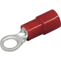 ニチフ端子工業 ニチフ 環境配慮形絶縁被覆付圧着端子 R形(100P) TMEX 1.25-3.5S-YEL 1パック(100個)（直送品）